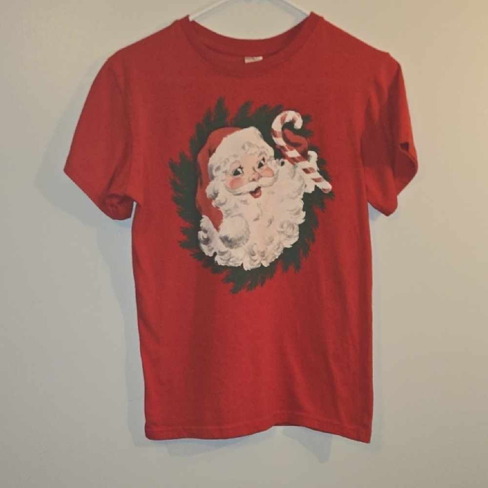Classic Red Santa Short Sleeve Tee LOT P